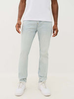 True Religion Men ROCCO SN Lightly Wash Blue Jeans