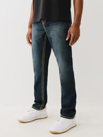 True Religion Men SUPER T Rocco Slim Fit Dark Wash Jeans