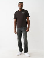 True Religion Men BIG T Ricky Straight Fit Mid Rise Jeans