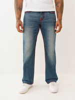 TRUE RELIGION Men Blue SUPER T Billy Bootcut Fit Jeans