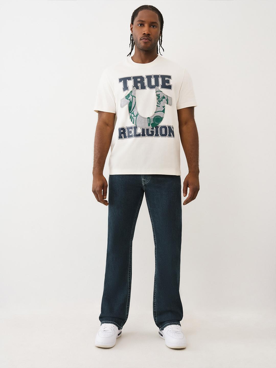 True Religion Men SN Billy Bootcut Fit Dark Wash Jeans