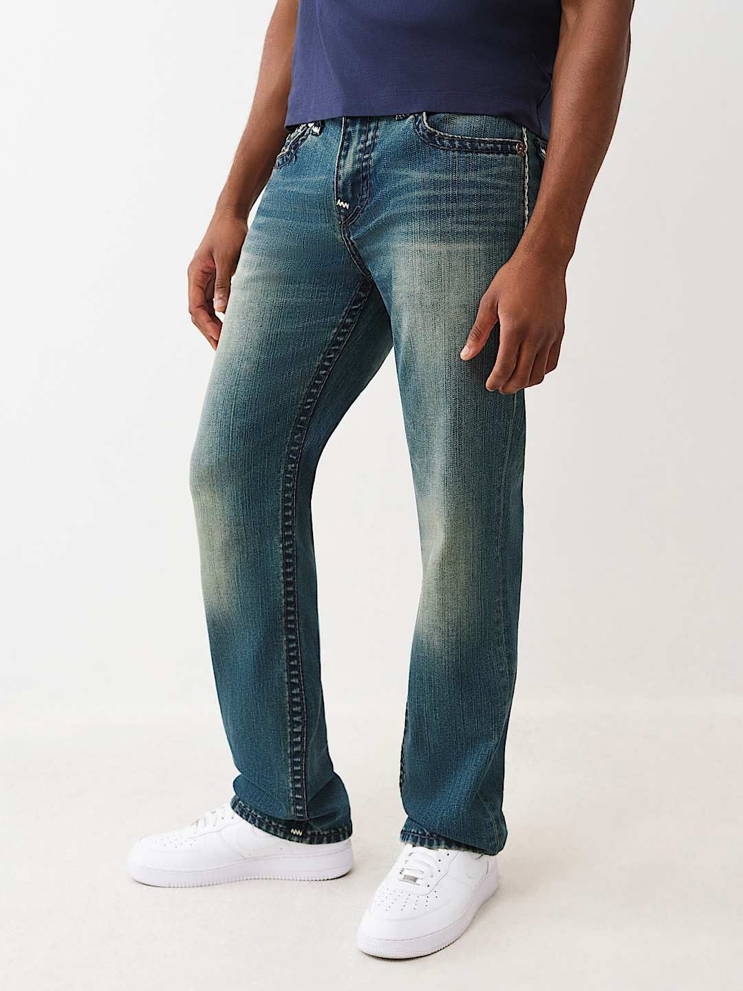 Men ricky super qt blue jeans