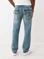 True Religion Men SN Ricky Straight Fit Medium Wash Jeans