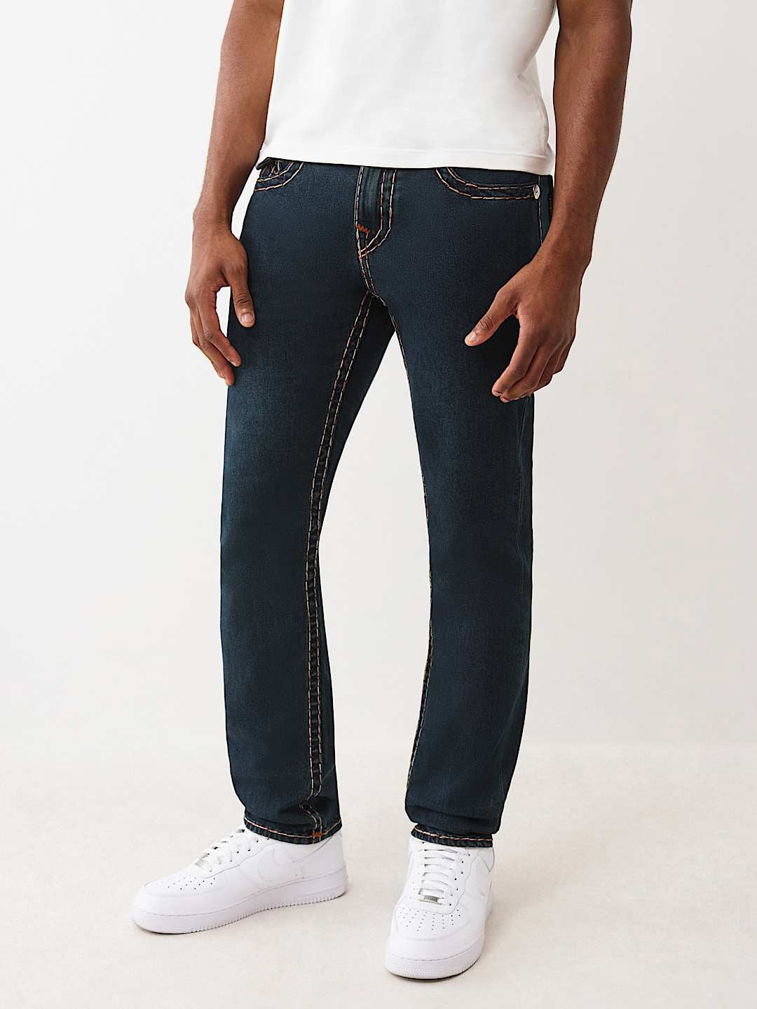 Men rocco super t dark indigo jeans