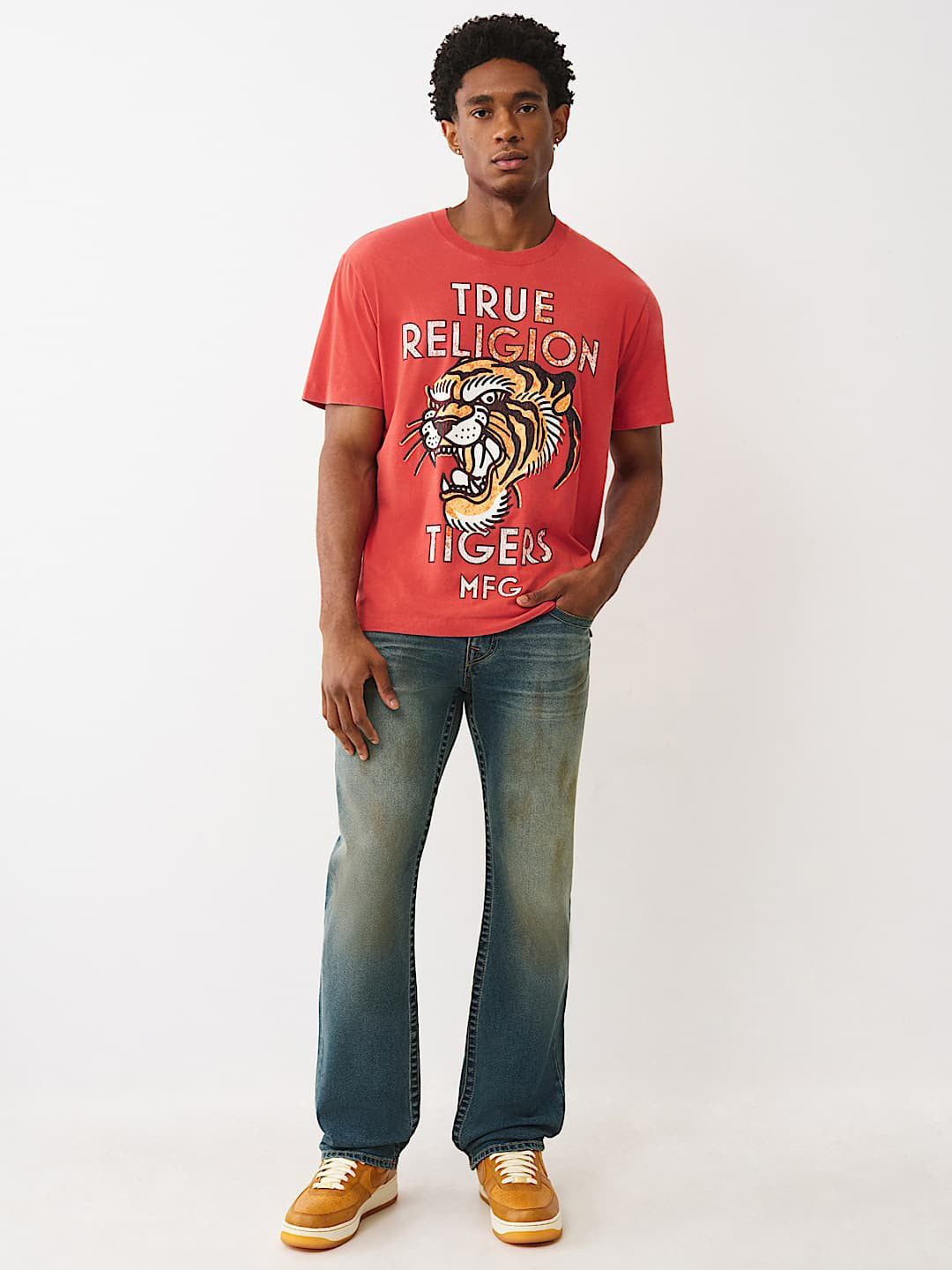 TRUE RELIGION Men RICKY SN Blue Jeans
