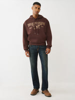 TRUE RELIGION Men Dark Indigo Super T Straight Fit Jeans