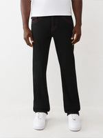 TRUE RELIGION Men Black SN Straight Fit Jeans