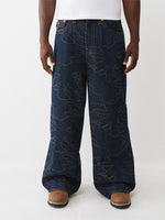 TRUE RELIGION Men Dark Indigo SN Relaxed Fit Jeans