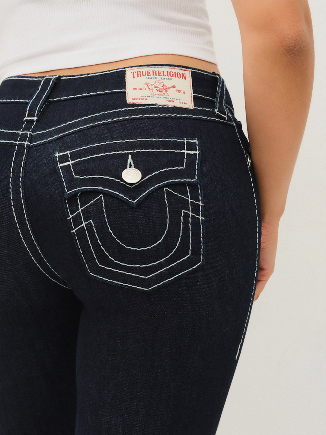 Women deep indigo sn bootcut fit jeans