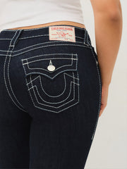 TRUE RELIGION Women Deep Indigo SN Bootcut Fit Jeans