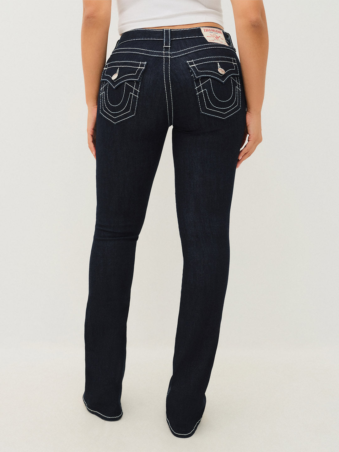 Women deep indigo sn bootcut fit jeans