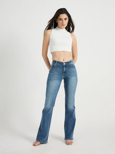 True Religion Women Blue SN Becca Jeans