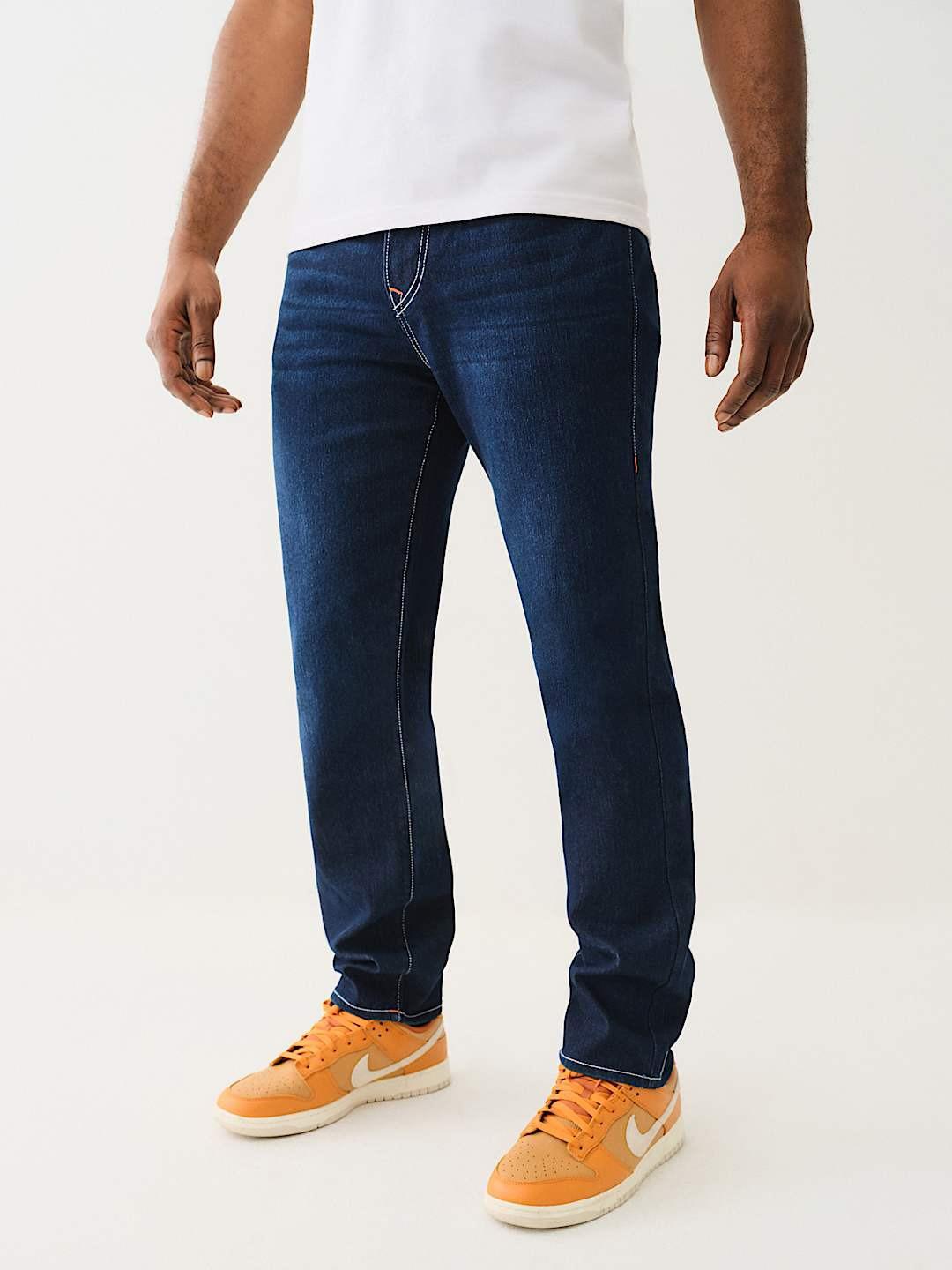 True Religion Men SN Geno Slim Fit Dark Wash Jeans