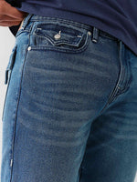 True Religion Men SN Rocco Slim Fit Medium Wash Jeans