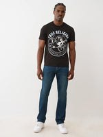 TRUE RELIGION Men Dark Blue SN Ricky Straight Fit Jeans