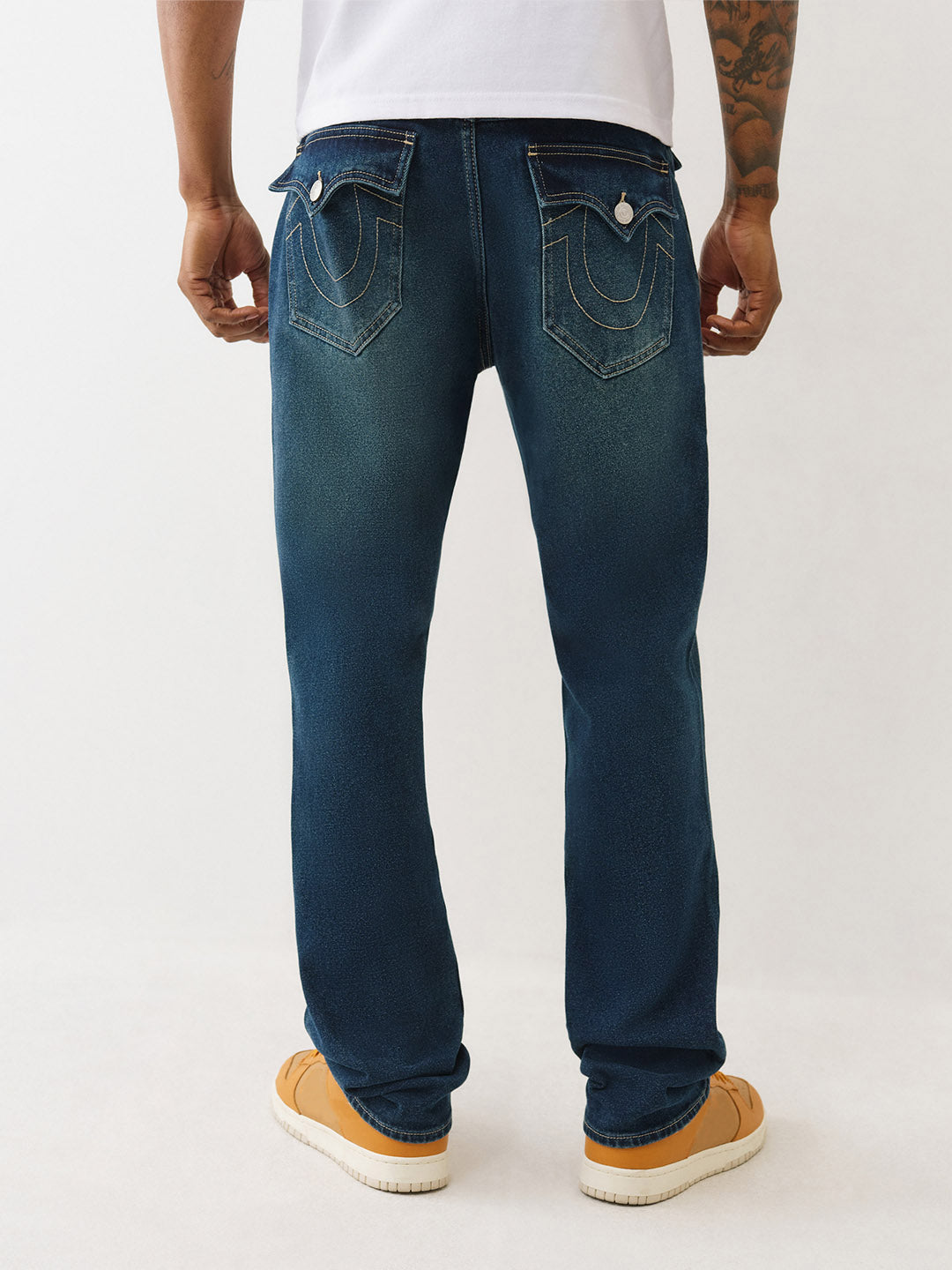 TRUE RELIGION Men Ricky SN Blue Jeans
