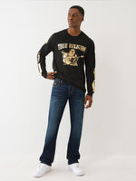 True Religion Men SN Ricky Straight Fit Dark Wash Jeans