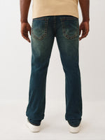 True Religion Men Big T Ricky Straight Fit Medium Wash Jeans