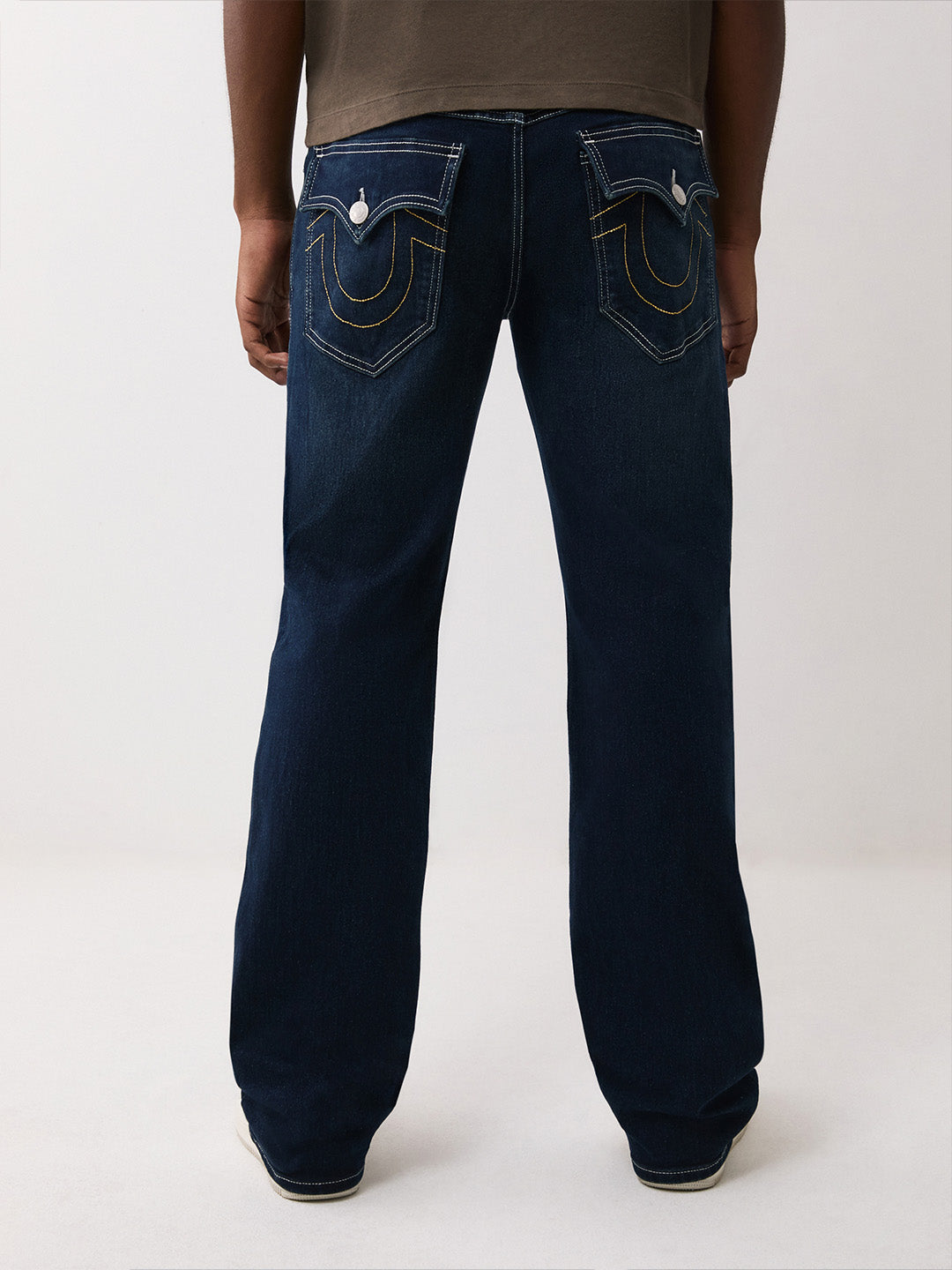 Men blue sn bootcut fit jeans