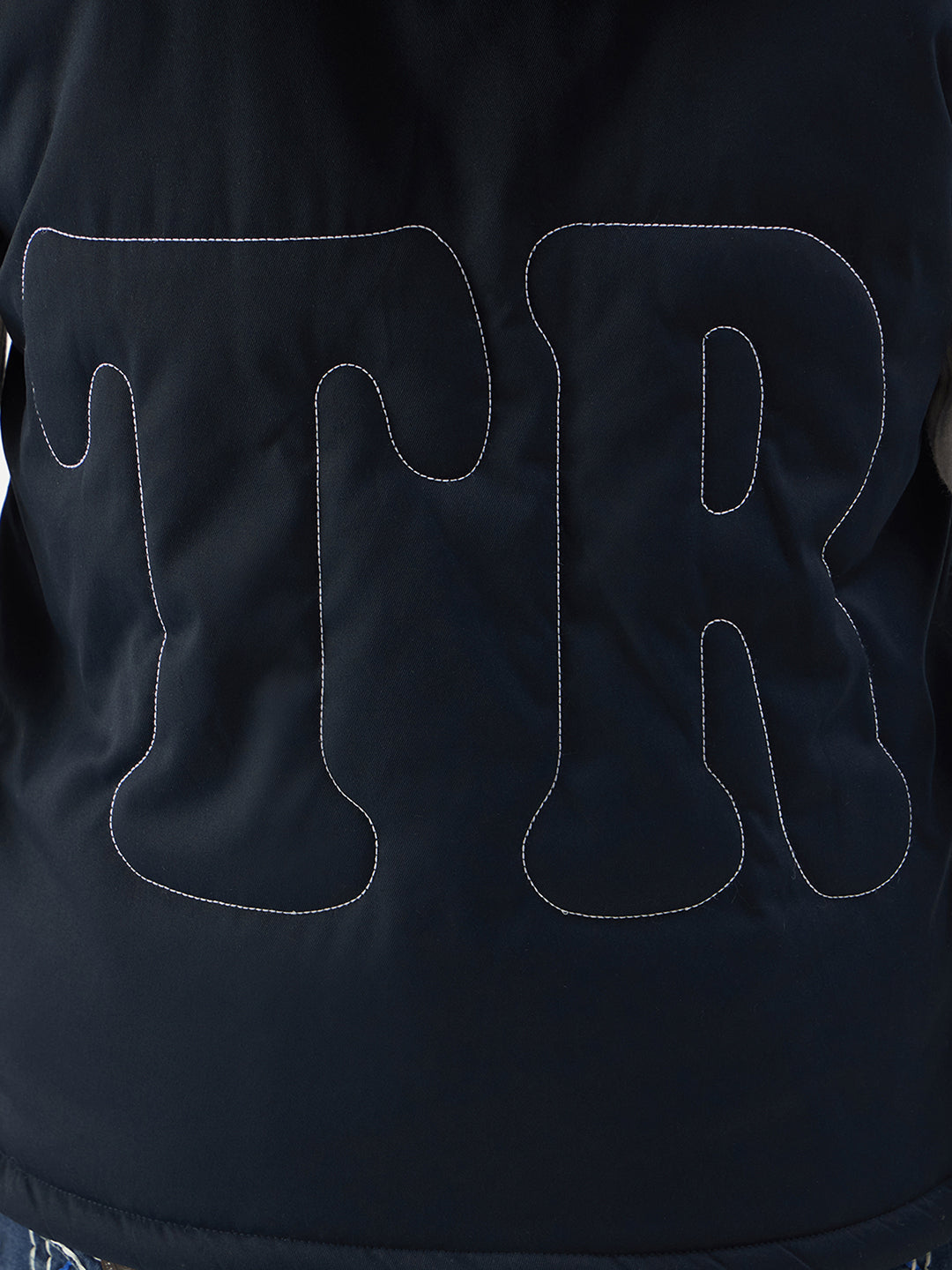 TRUE RELIGION Men Navy Detacheable Hood Jacket