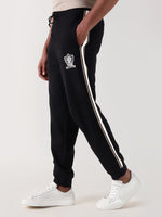 TRUE RELIGION Men Black Relaxed Fit Sweatpant