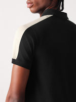 True Religion Men Black Solid Polo Tshirt