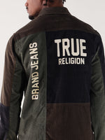 TRUE RELIGION Men Multi Color Block Regular Fit Shirt