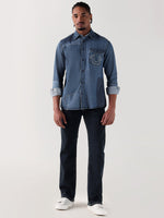 TRUE RELIGION Men Blue Regular Fit Shirt