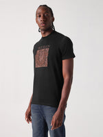 True Religion Men Black Solid Round Neck Tshirt