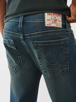 TRUE RELIGION Men Blue Rocco SN Slim Fit Jeans