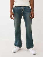 TRUE RELIGION Men Blue Billy Rope Stitch Jeans