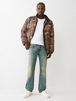 TRUE RELIGION Men Blue Super T Straight Fit Jeans