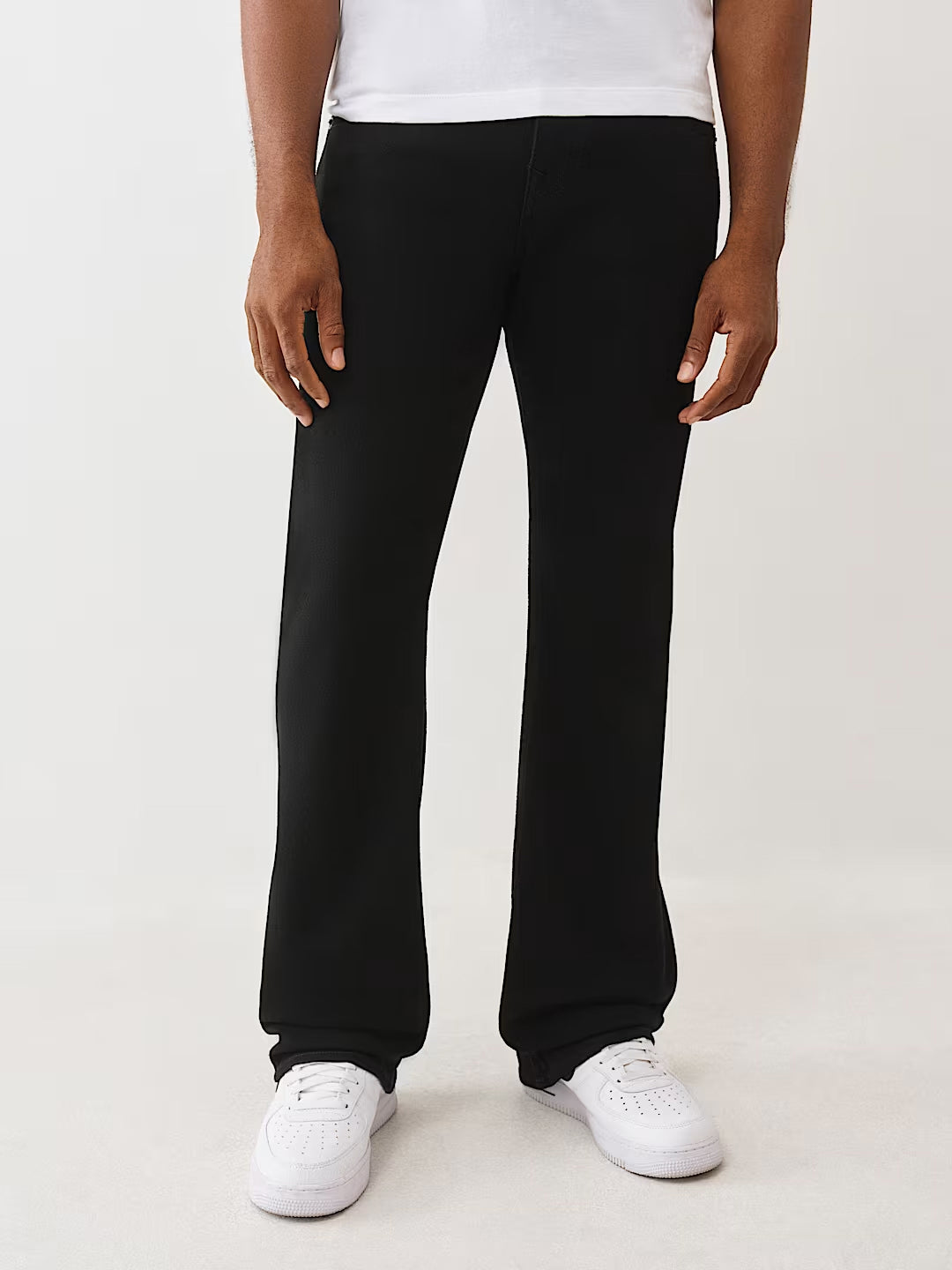 Men black flap billy sn jeans