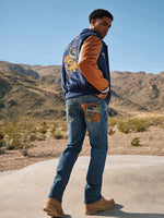True Religion Blue Stretchable Ricky SN Solid Men Jeans