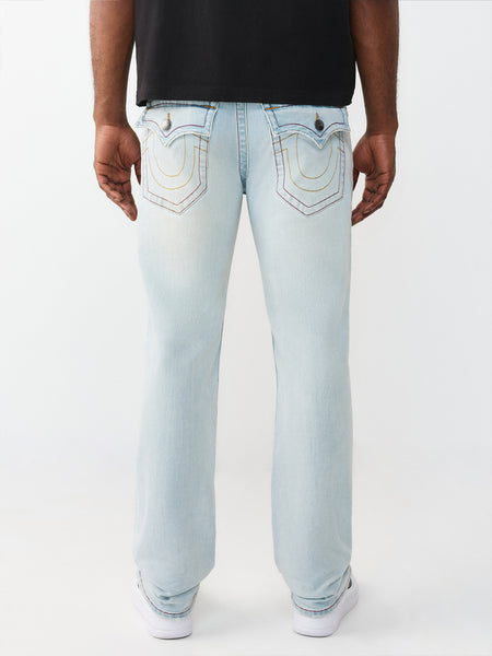 True Religion Men SN Blue Straight Fit Jeans