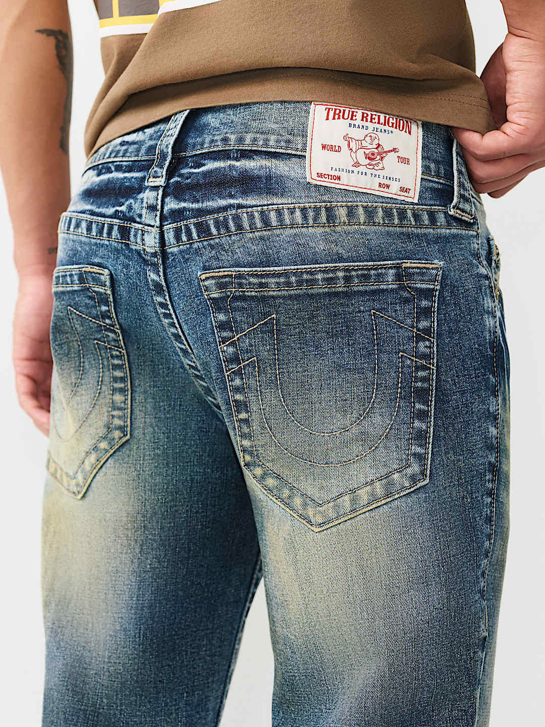 Men blue rocco sn skinny fit jeans