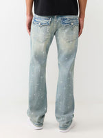 True Religion Men Blue Billy Big T Bootcut Fit Jeans