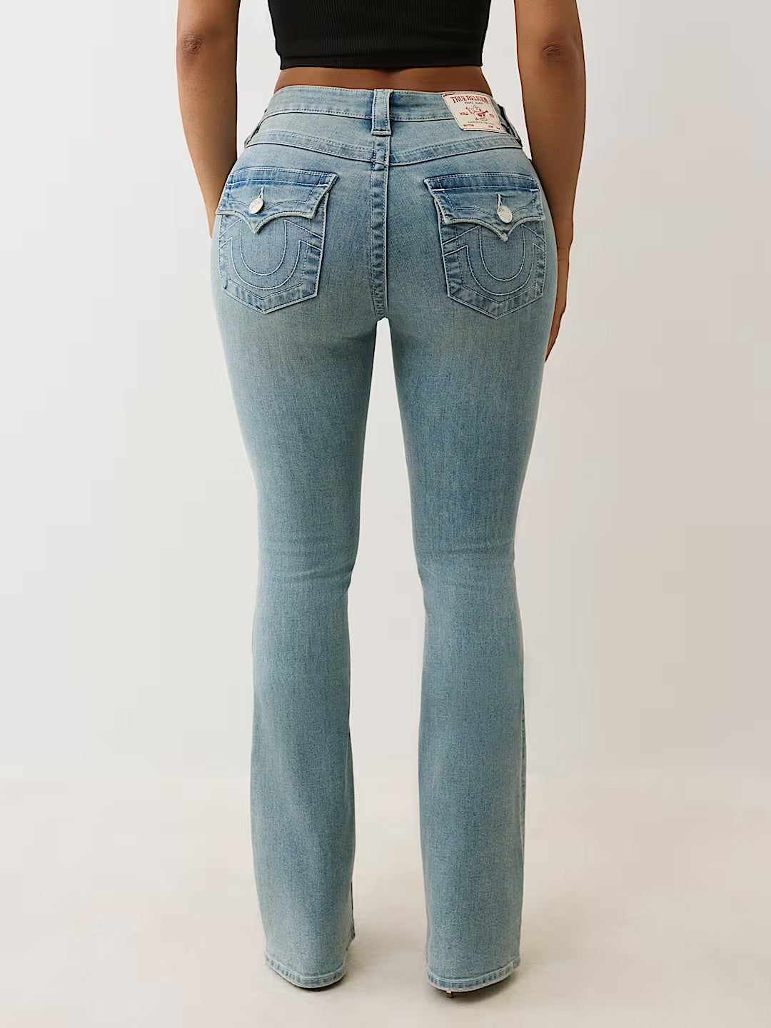 TRUE RELIGION Women Light Blue Joey SN Jeans