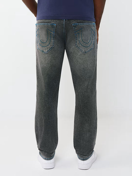 True Religion Grey Solid Slim Fit Stretchable SN Geno Jeans