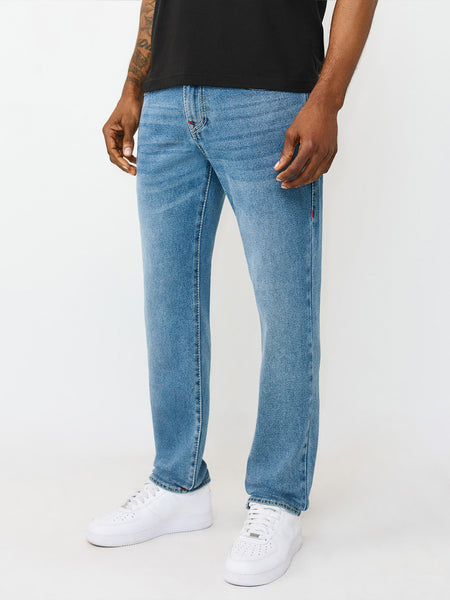 True Religion Blue Stretchable Geno Big T Men Jeans