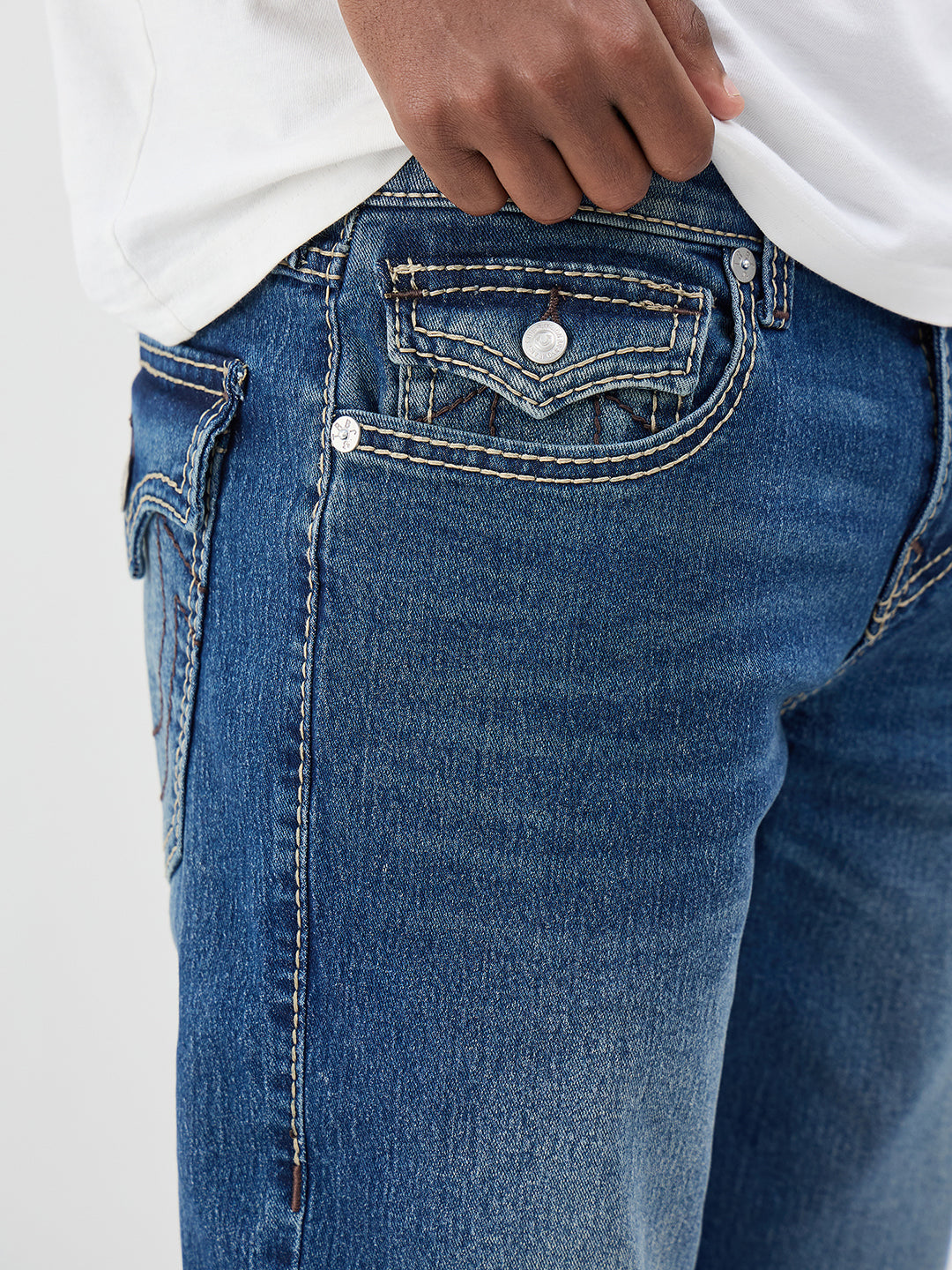 Men big t blue slim fit jeans