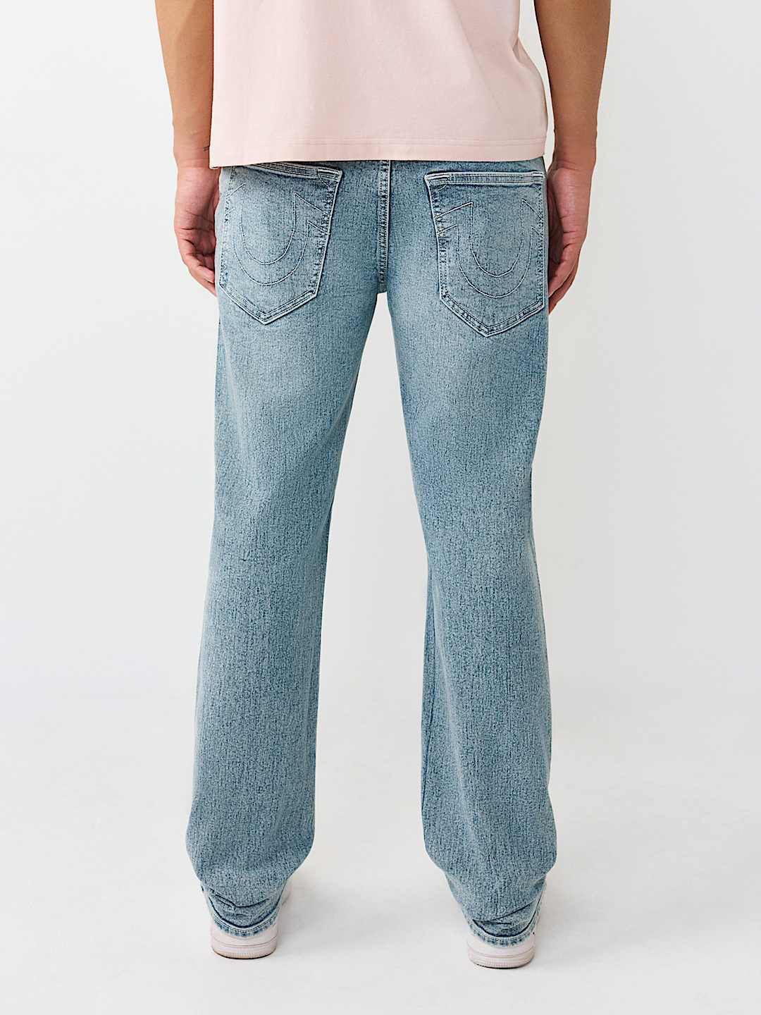 Men blue ricky sn straight fit jeans