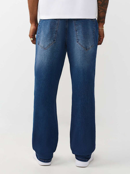 True Religion Blue Bobby Solid Men Jeans