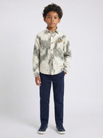 True Religion Multi Cotton Printed Boys Shirt