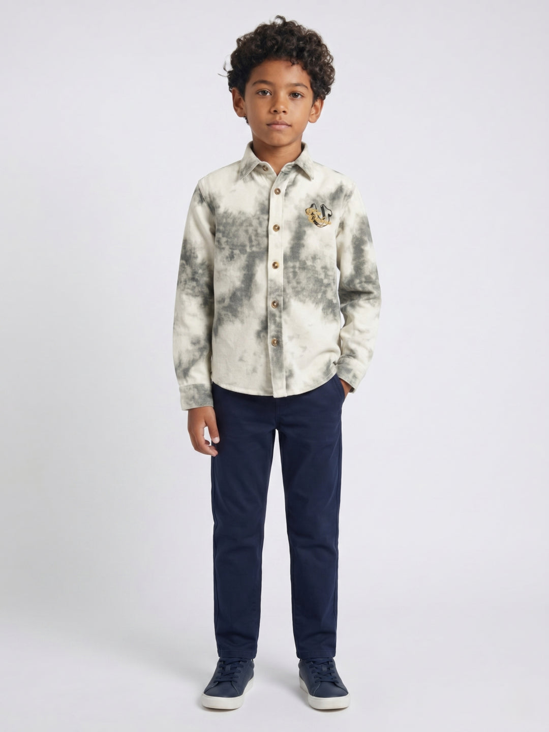 True Religion Multi Cotton Printed Boys Shirt