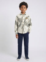 True Religion Multi Cotton Printed Boys Shirt