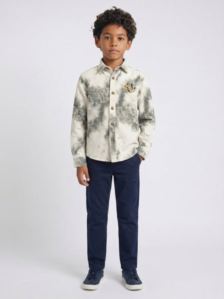 True Religion Multi Cotton Printed Boys Shirt