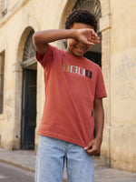 True Religion Boys Red Solid Regular Fit T-Shirt