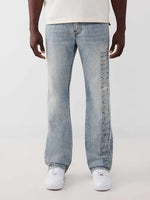 True Religion Blue SN Billy Bootcut Solid Stretchable Jeans