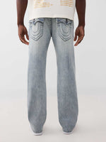 True Religion Blue SN Billy Bootcut Solid Stretchable Jeans